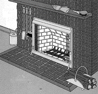 attrezzatura per caminetti