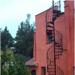 Scala a chiocciola Deco' D06P