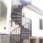 Scala a chiocciola Deco' D08P