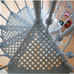 Scala a chiocciola Geometrica G04P