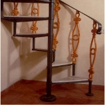 Scala a chiocciola Geometrica G08P