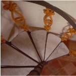 Scala a chiocciola Geometrica G09P