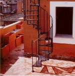 Scala a chiocciola Geometrica G12P