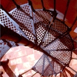 Scala a chiocciola Geometrica G13P